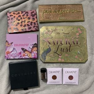Makeup lot. Colourpop. Tarte. Cover fx. Too faced